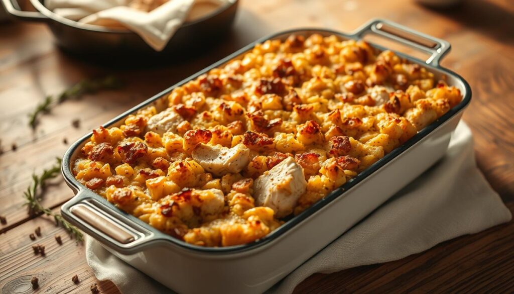 Easy Chicken and Stove Top Stuffing Casserole – Comforting & Delicious